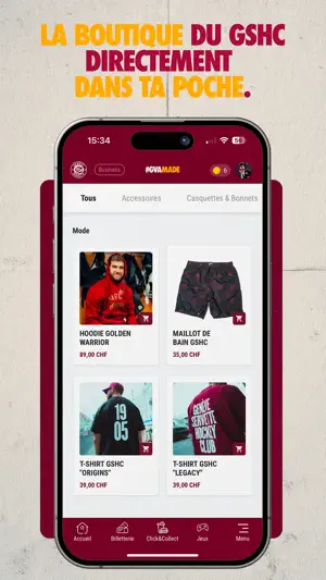 Genève-Servette HC screenshot 4