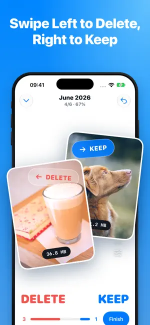 Keepsweep: Swipe Photo Cleaner screenshot 2