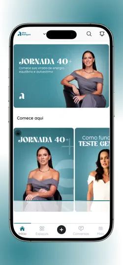 Captura de pantalla de Aline Rodriguez Nutri en iPhone 2