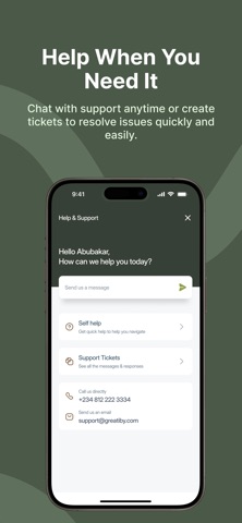 Greatiby iPhone screenshot