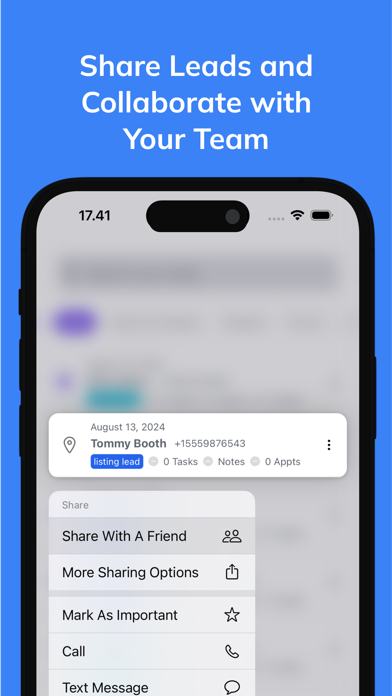 Advertizip | Real Estate Leads iPhone screenshot 5 - Business app
