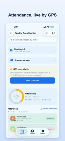 AttendSync Screenshot 7 of 10