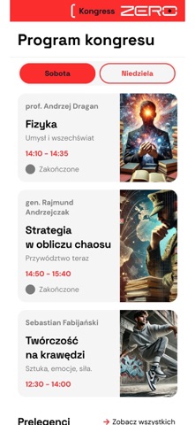 Kongres Zero iPhone screenshot 2