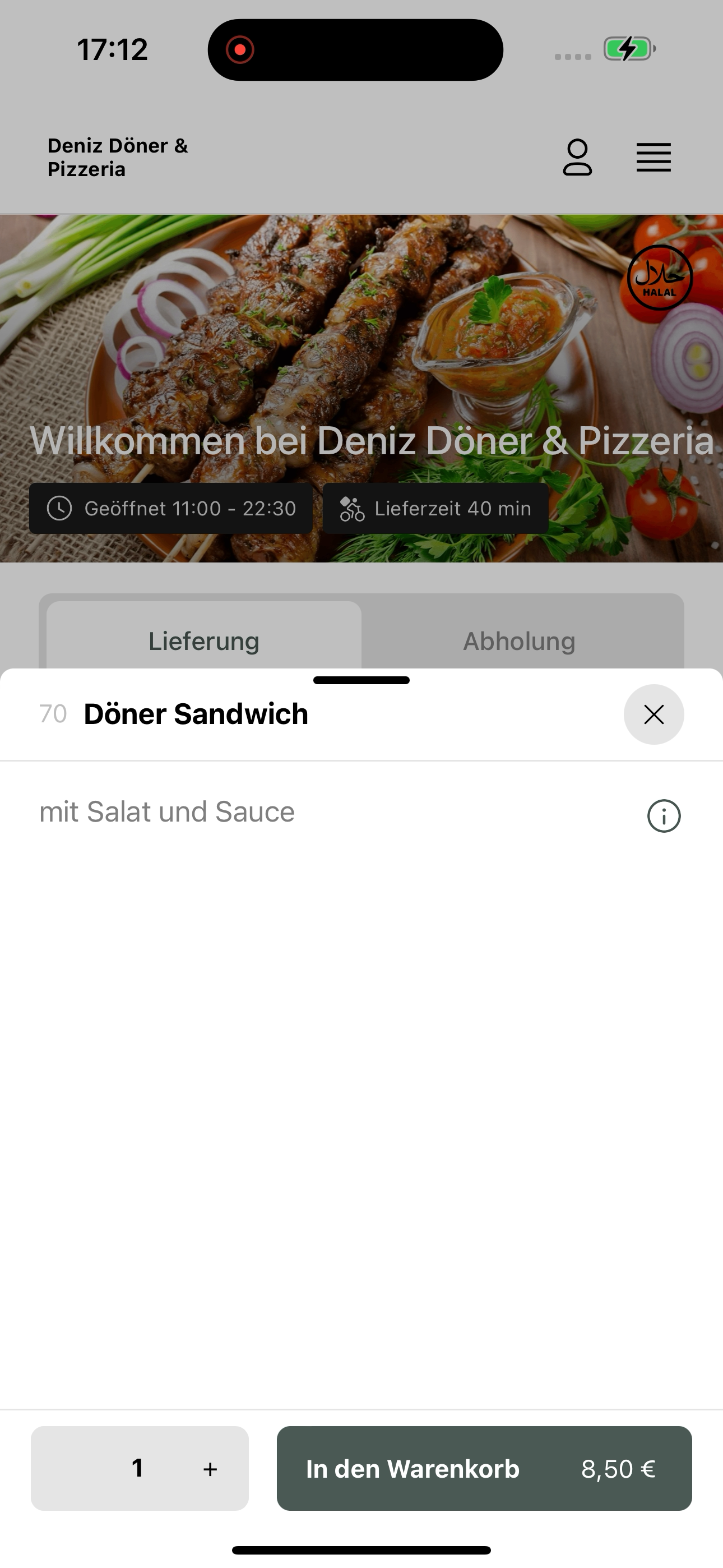 Deniz Doner und Pizzeria screenshot 4