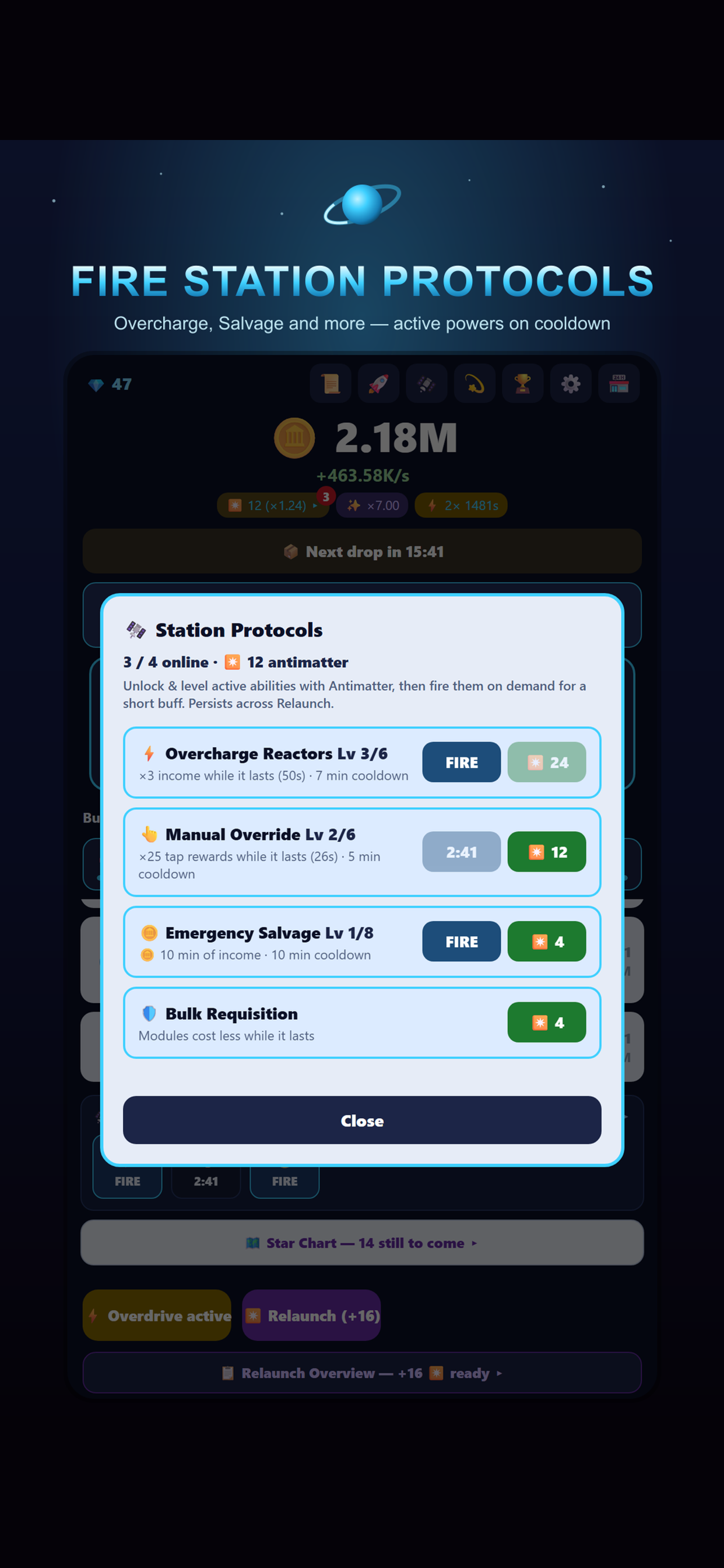 Idle Space Station Tycoon Game screenshot 6