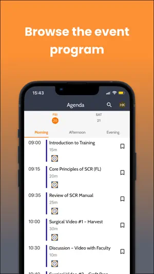 ISCRA 1st Academic Meeting screenshot 3
