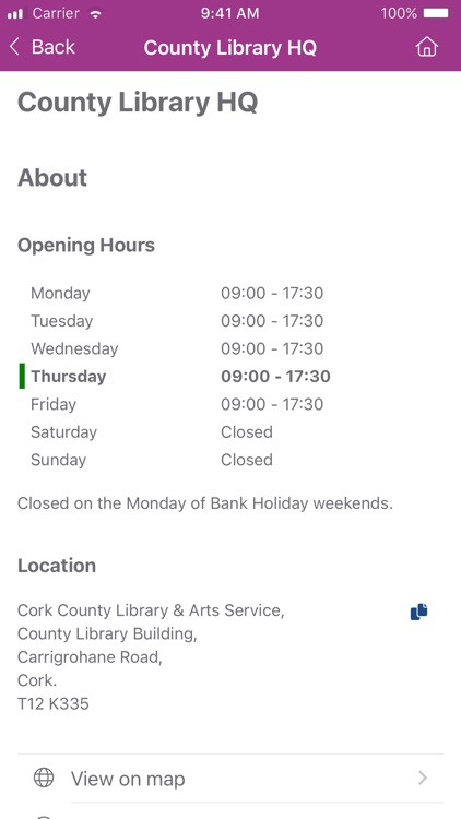 Cork County Council Library screenshot-5