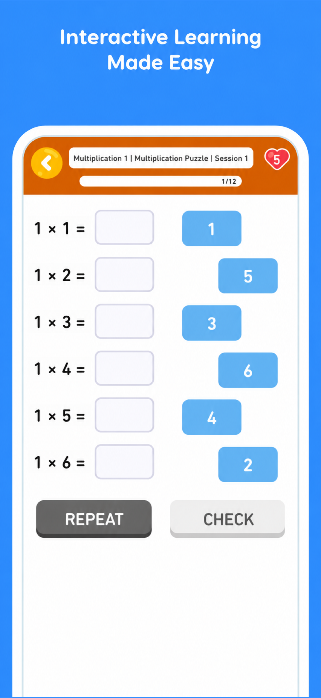 Math Games: Times Table screenshot 5