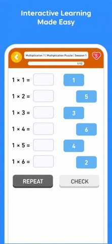 Math Games: Times Table Screenshot 5 of 10