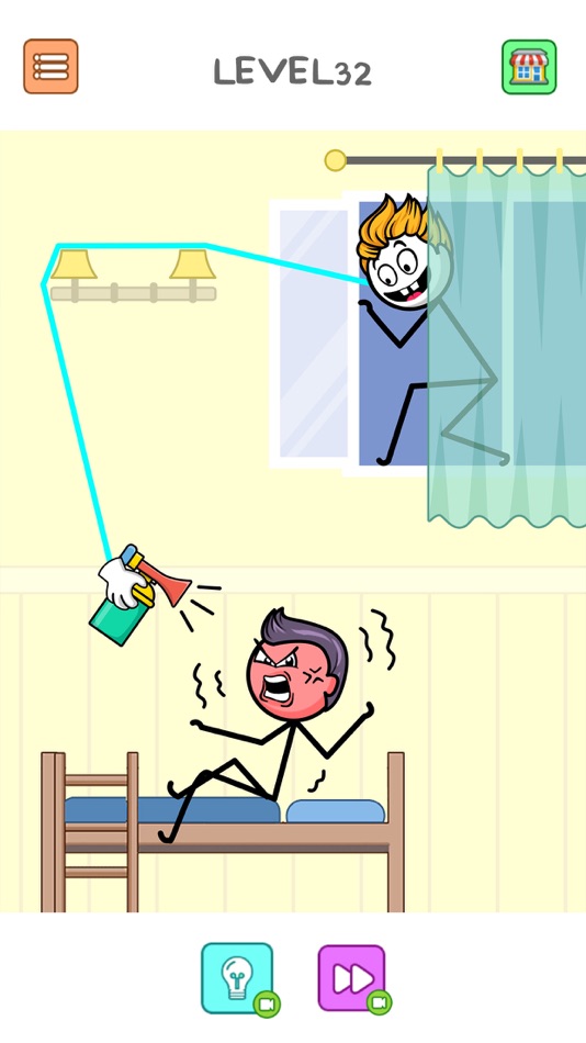 #6. Thief Stickman Puzzle Game (iOS) 由: Asim Ashraf