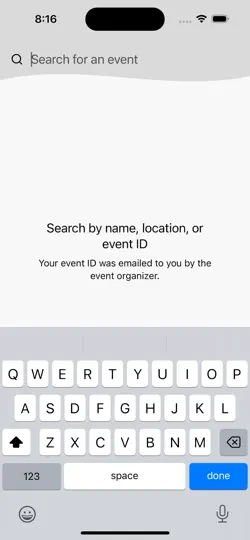 Screenshot von DERTOUR Group Events auf dem iPhone 3