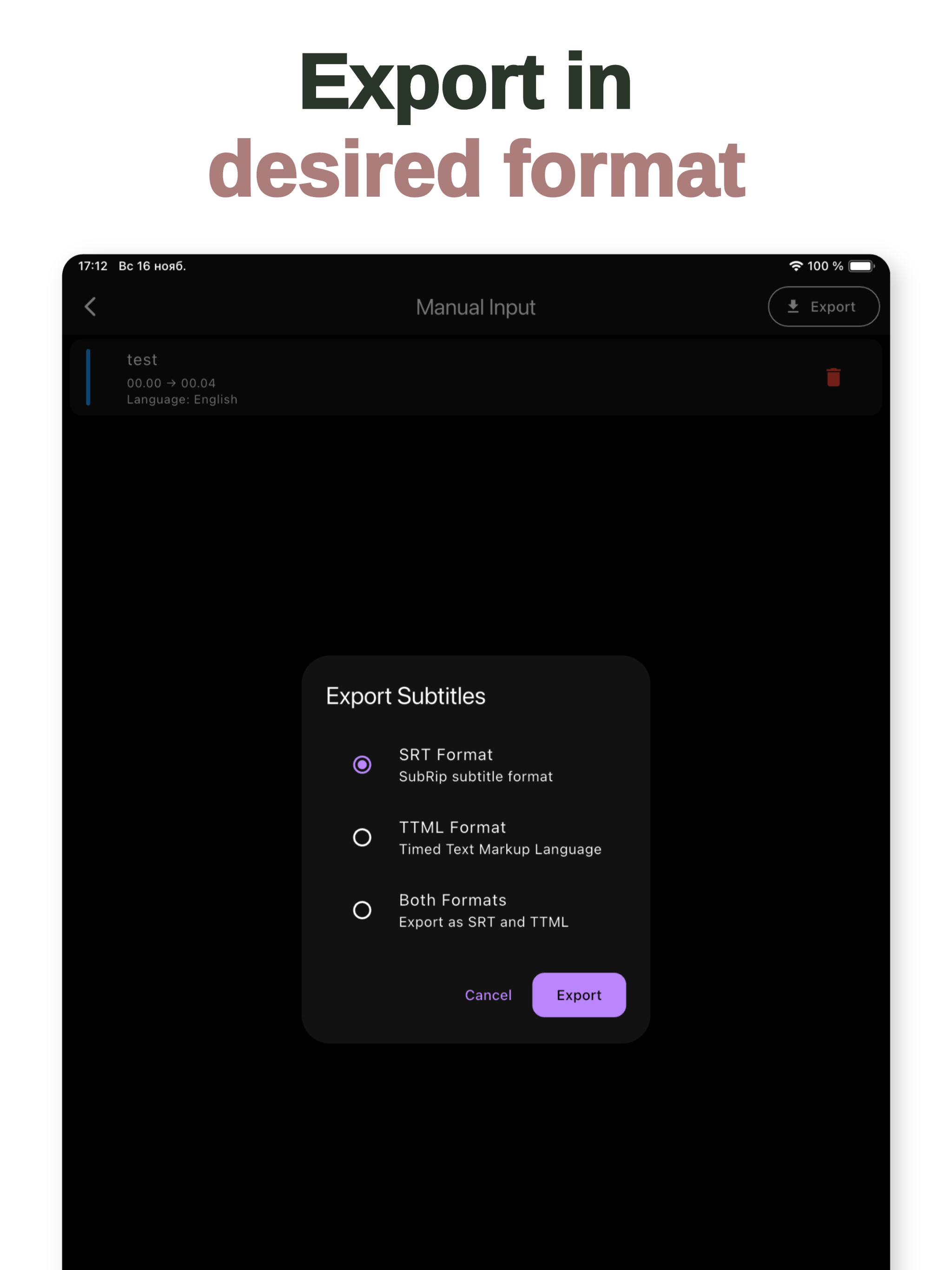 YouCaptions screenshot 12