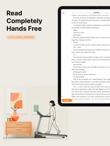 FlowReader - Hands-Free EPUB iPad screenshot