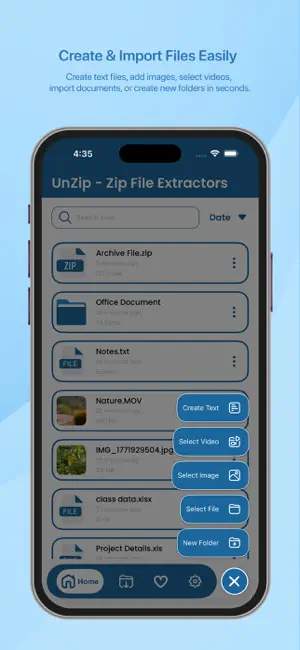 UnZip - Zip File Extractors screenshot 2