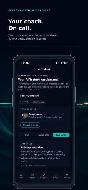 FitPocket screenshot 1