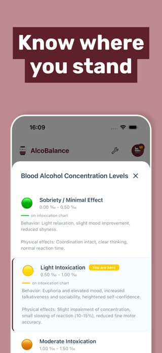 AlcoBalance - Alcohol Tracker Screenshot 4 of 8