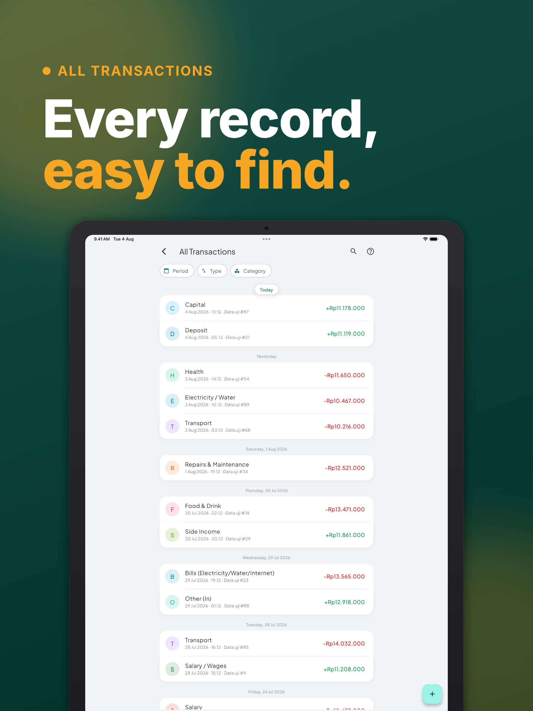 Langkir Kas: Cash Book screenshot 9