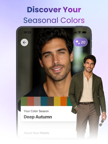 Glamio: Hairstyle Changer iPad screenshot