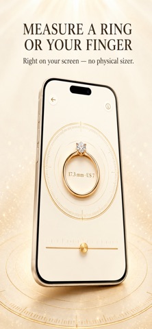 Ring Size Finder & Measure iPhone screenshot