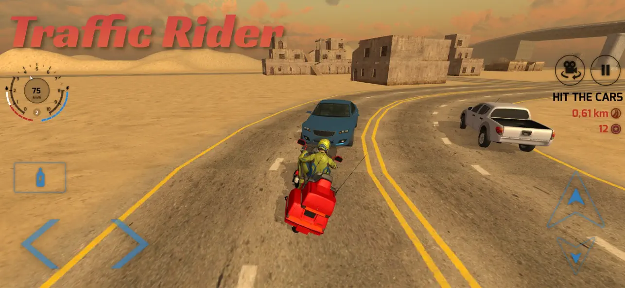 Screenshot #2 pour Motorbike Driving Simulator 3D