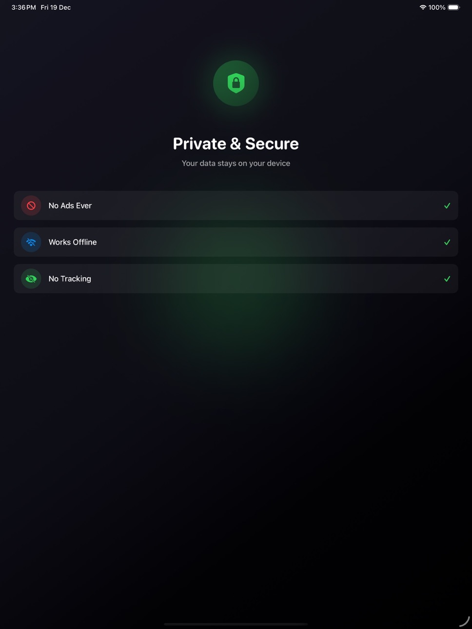 iPad screenshot