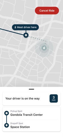 Vacasa Shuttle iPhone screenshot