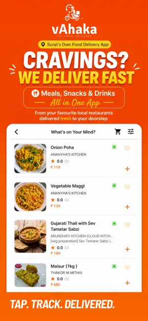 vAhaka-Food Delivery screenshot 2