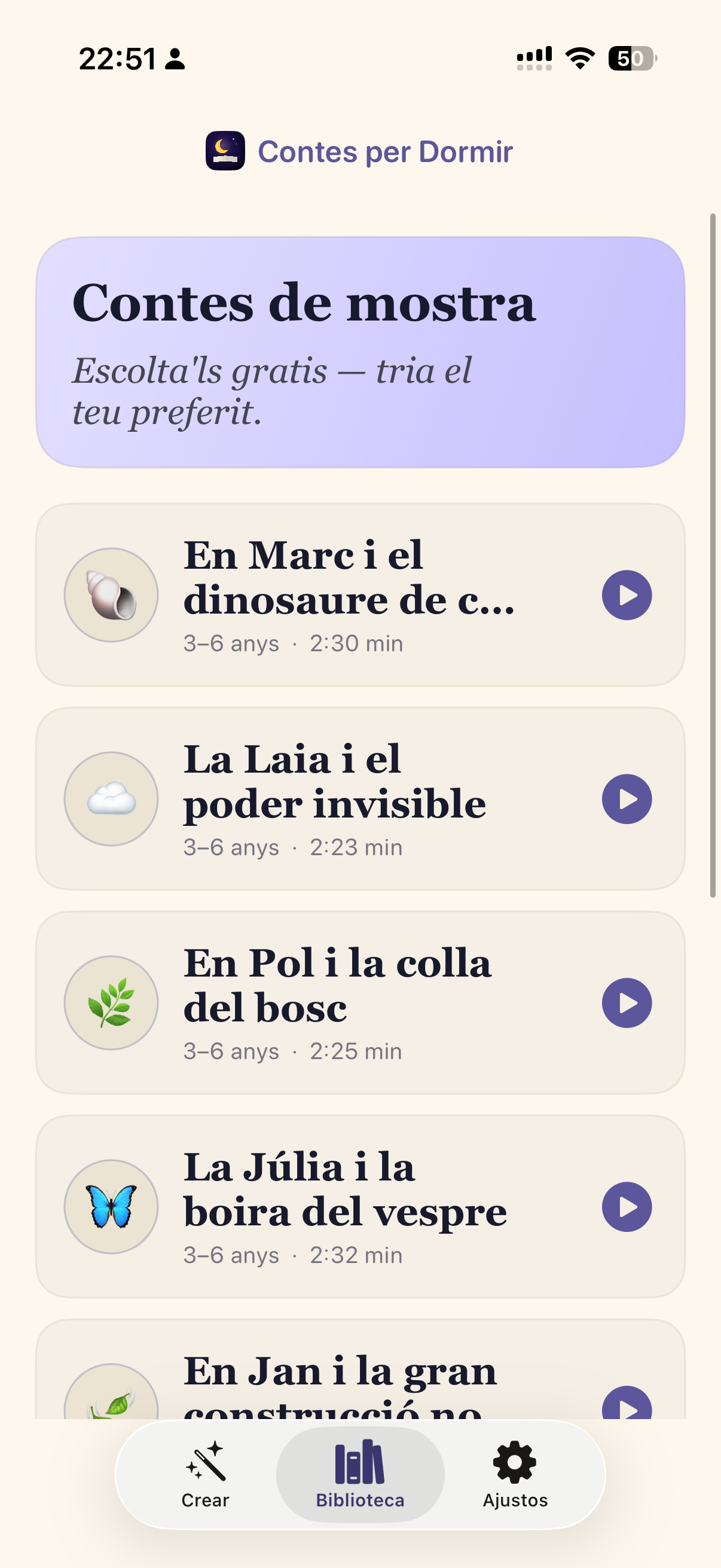 Contes per Dormir screenshot 4