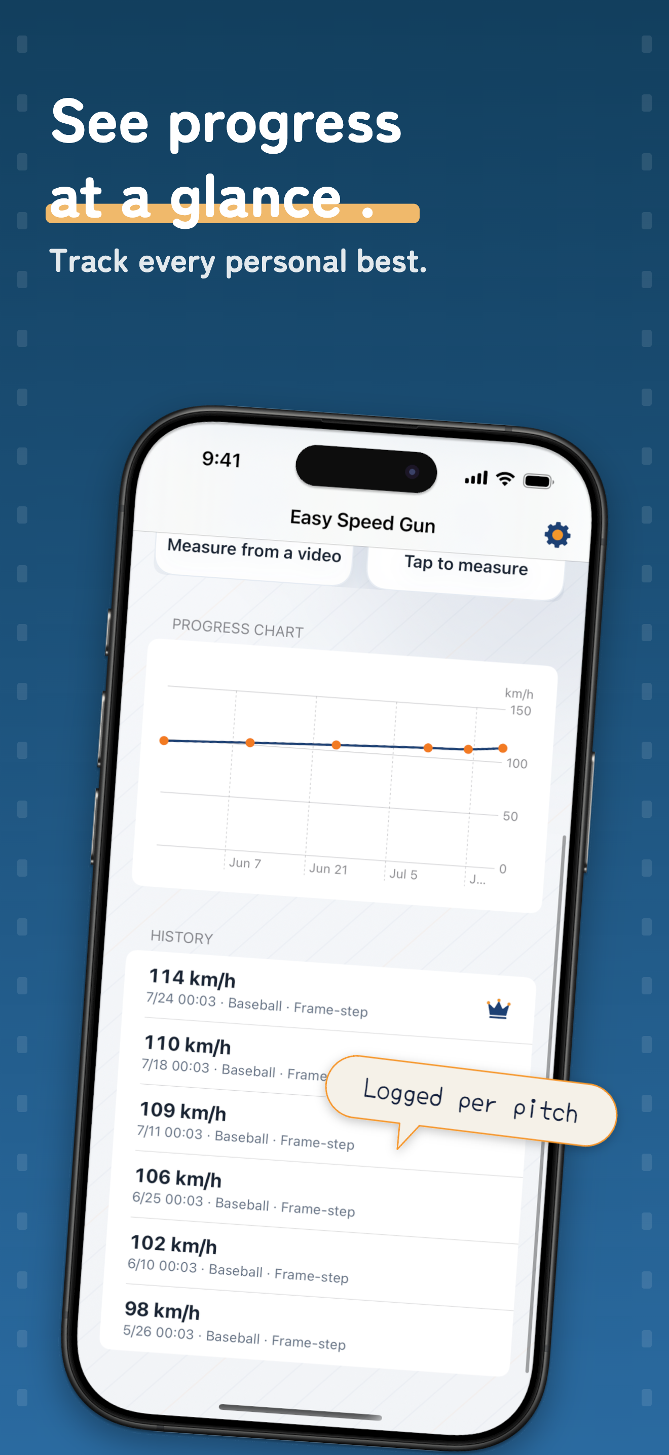 Pitch Speed Gun - Ball Speed screenshot 4