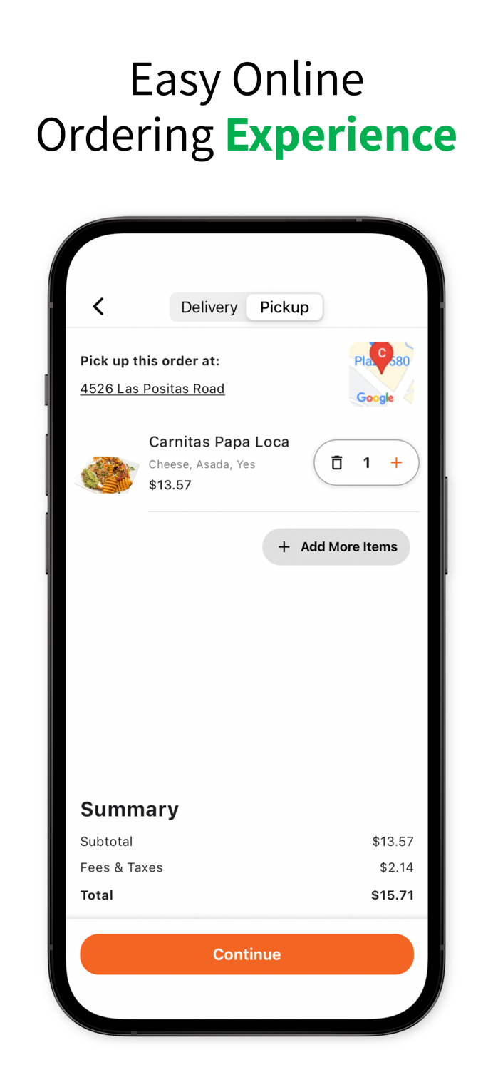 Cinco Taco Bar Ordering