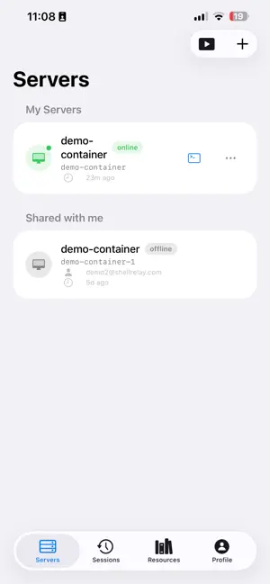 ShellRelay screenshot 2