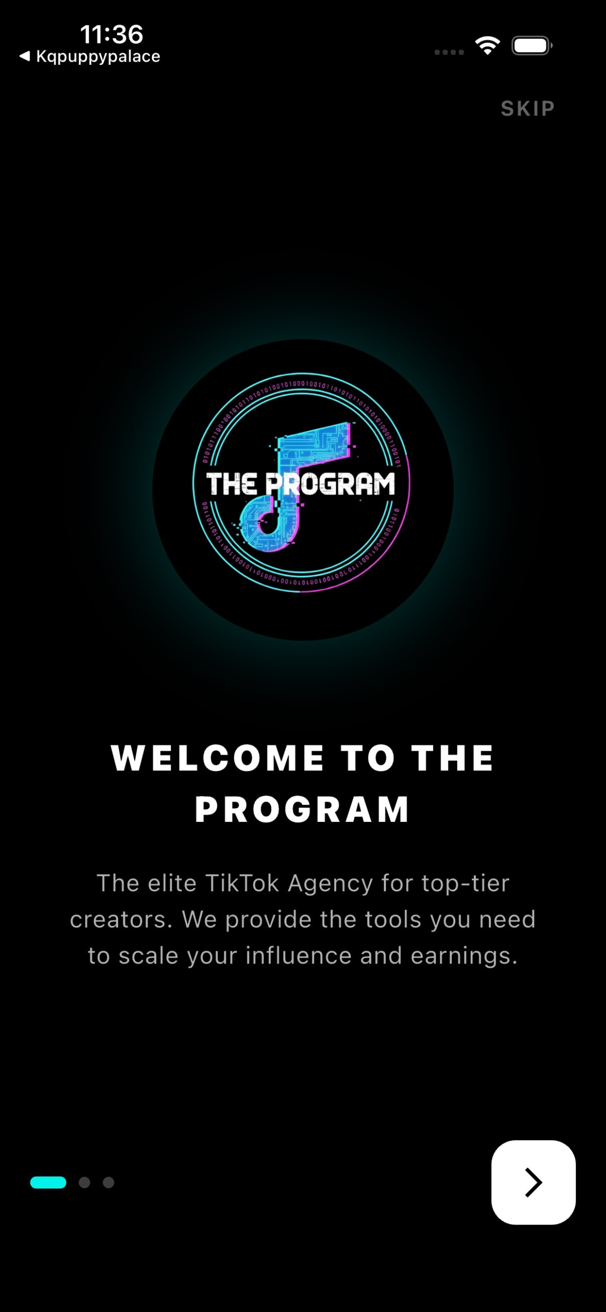 The program agency app