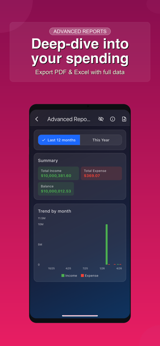 Expense Tracker – Budget Screenshot 5 of 10