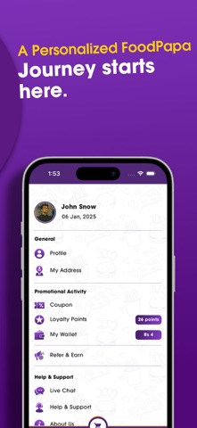 FoodPapa screenshot