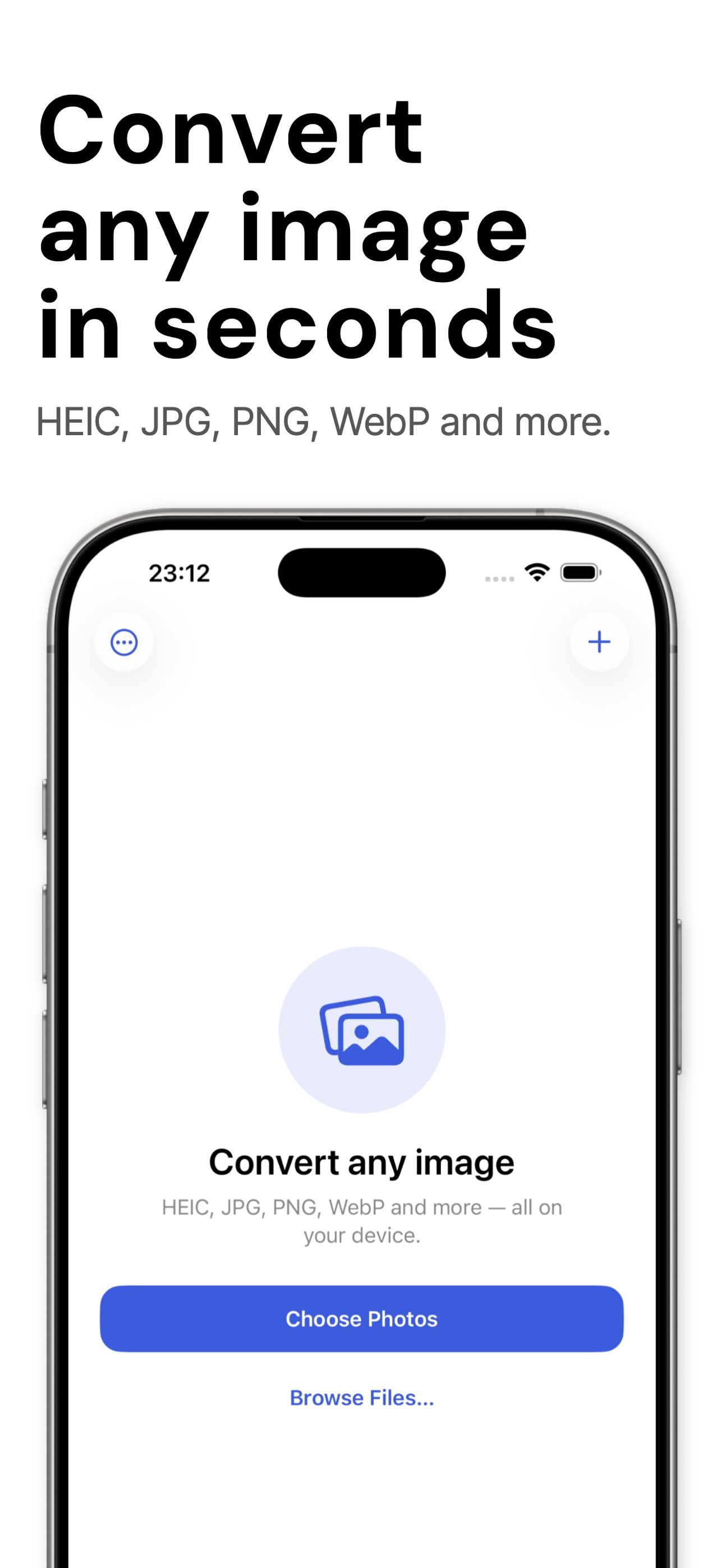 Screenshot 1 of Image Converter - Tiny IMG