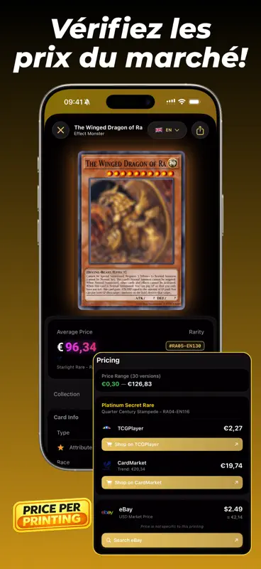 YuScan Guide valeur YuGiOh screenshot 3 of 10