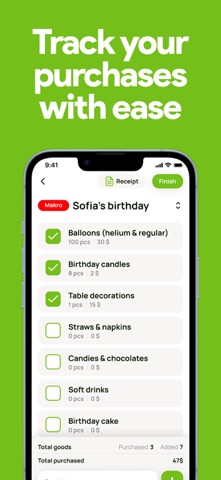 Shop it - smart lists Screenshot 2 of 3