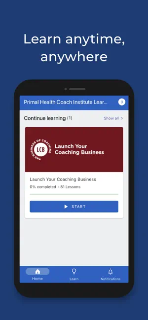 Primal Health Coach Institute screenshot 1