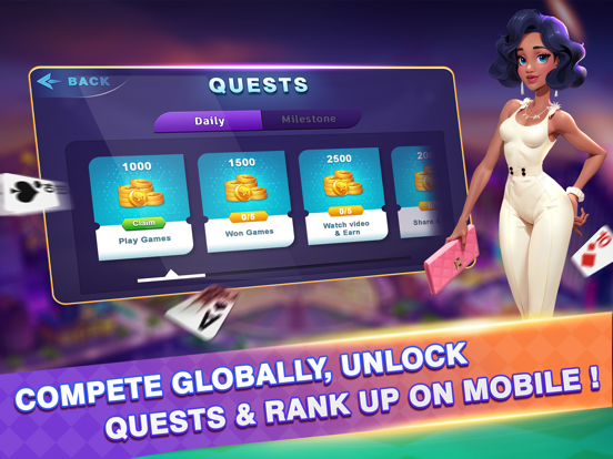 Sueca Card Game iPad screenshot 4 - Games app