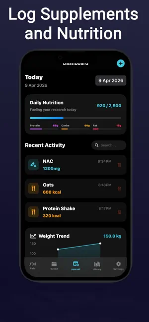 Pepster - Peptide Calculator screenshot 3