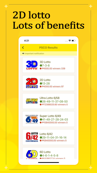 pcso lotto online Screenshot 4 - AppWisp.com