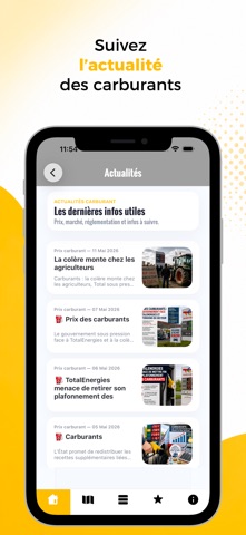 Prix carburant screenshot