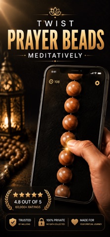 Tasbih Counter: Prayer Dhikr iPhone screenshot