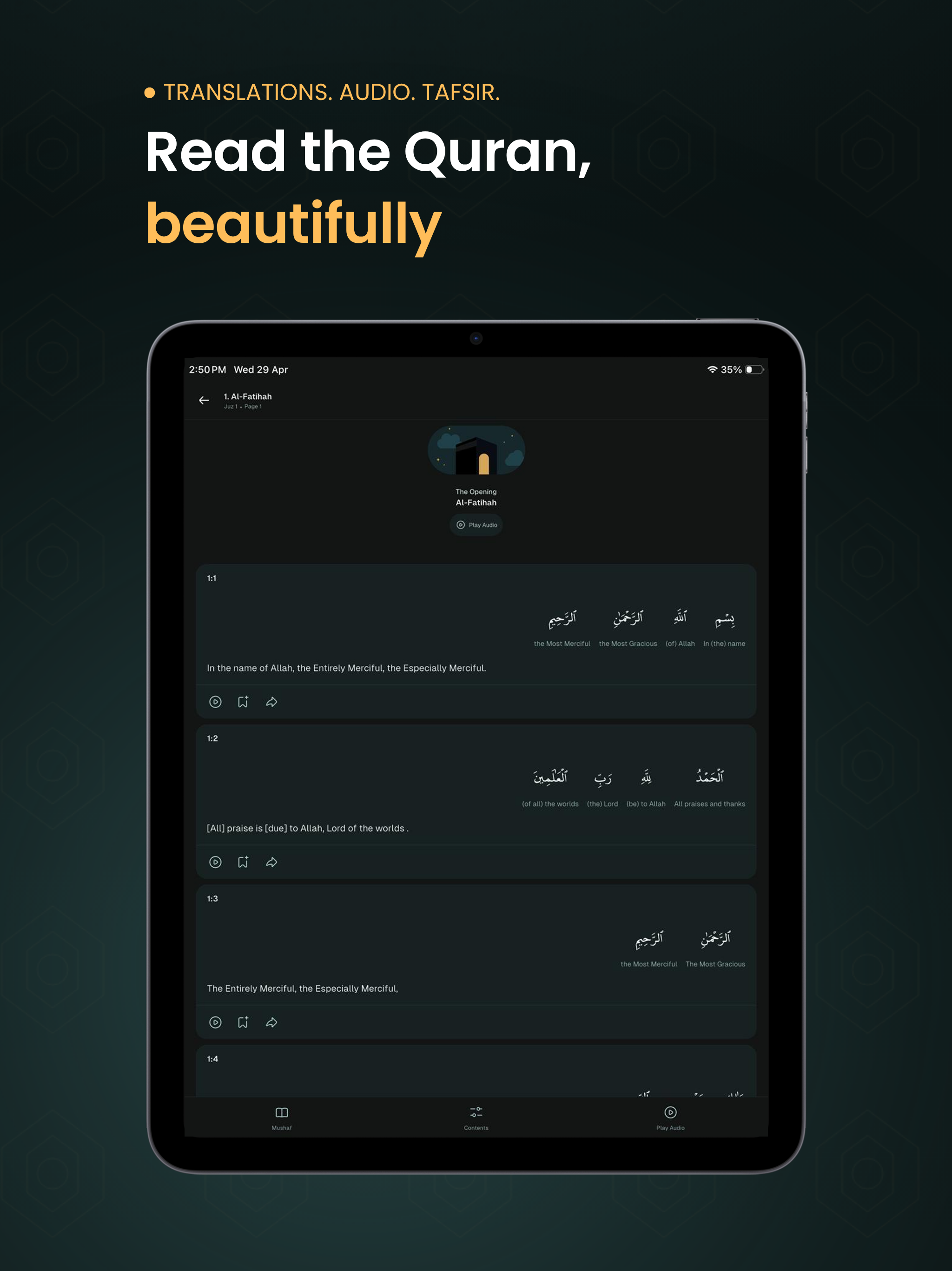 Sadiq: Prayer, Quran, Qibla screenshot 13