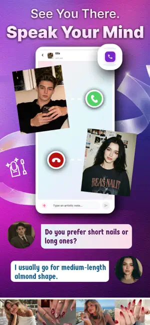 Keep - Vivid Chat iPhone screenshot 2