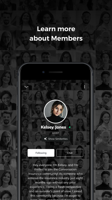 Conversation Insurance iPhone screenshot 4 - Social Networking app