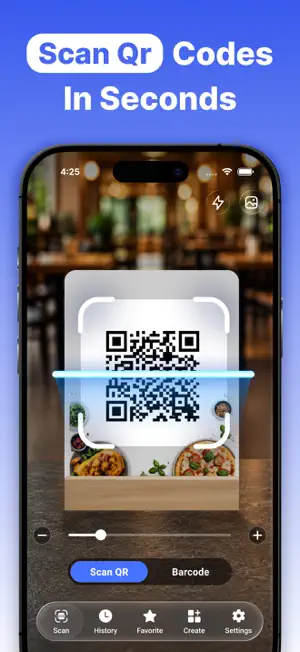 Barcode Scanner－QR Code Reader screenshot 1