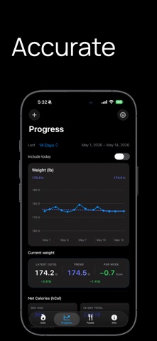 CalorieCalc - Averaging Screenshot 3 of 4