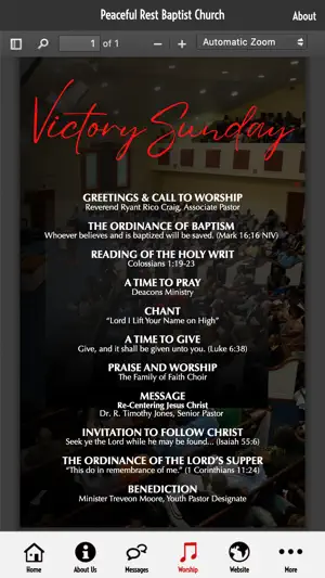 Peaceful Rest Baptist Church screenshot 3