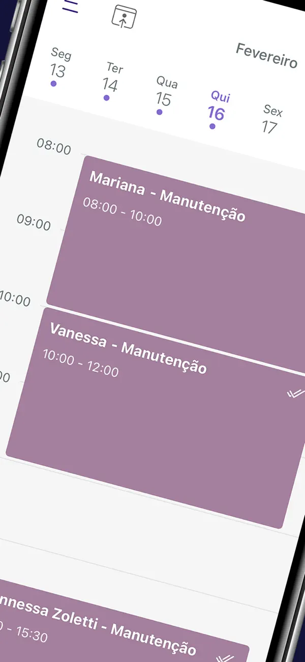 Screenshot #2 pour Glora - Agenda Profissional